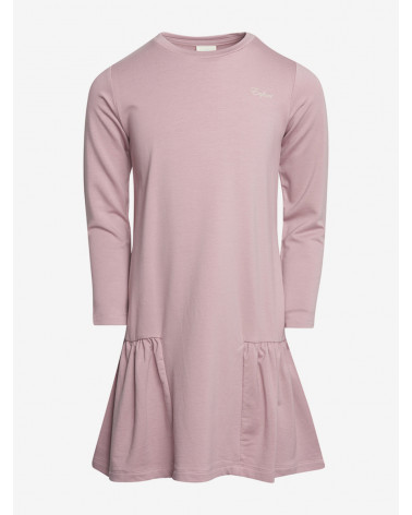 Ružové šaty z bambusovej viskózy En*Fant 122 cm
