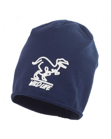 Tmavomodrá čiapka s dinosaurom Leos Jamiks 54