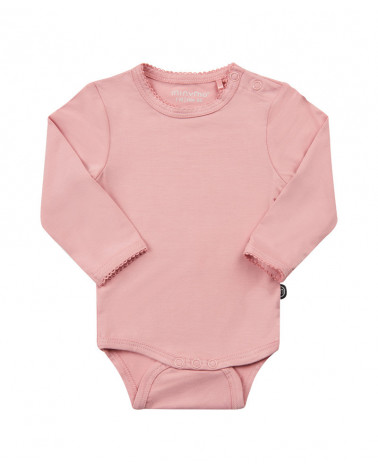 Ružové bambusové body Minymo 56 cm