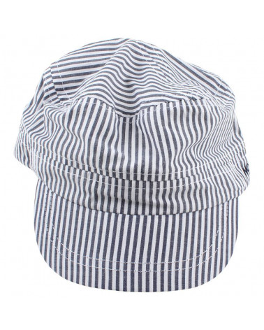 Bielo-modrá pásikavá šiltovka Nordic Label SPF50+ 2-4R