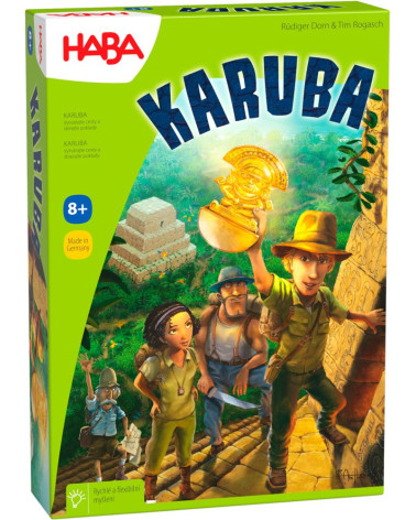 Haba Rodinná spoločenská hra Poklad Karuba SK CZ verzia