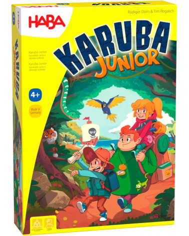 Haba Spoločenská hra pre deti Karuba junior SK CZ verzia