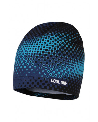 Modro-čierna čiapka Kacper Broel 51